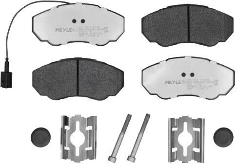 MEYLE 025 239 1719/PD Brake pad set