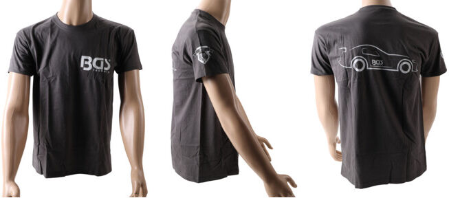 T-shirt vintage BGS® taille L ; BGS technic (90014)