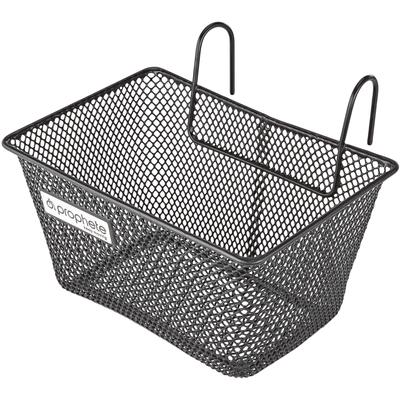 Fahrradkorb PROPHETE "Kinder-Fahrradkorb", schwarz, Taschen, Kinder, B/H/T: 23,5cm x 17cm x 13,5cm, Kunststoff, B:23,5cm H:17cm T:13,5cm