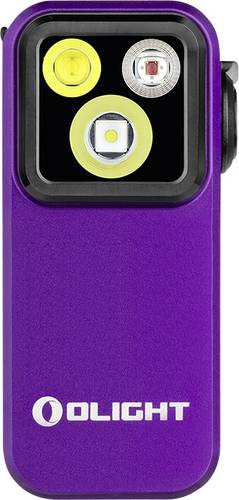 OLight Oclip Pro (Purple) Oclip Pro (Purple) Mini-Taschenlampe mit Gürtelclip 500lm 53g