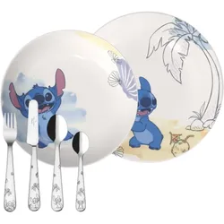 Villeroy & Boch, Kindergeschirr + Kinderbesteck, Disney Stitch Ess-Set