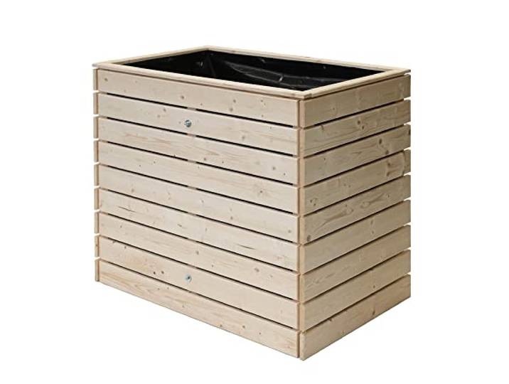 WESTMANN Hochbeet Fichte M, 110x70x90 cm, Natur, für Balkon
