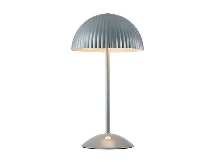 Markslöjd Tischlampe Zin, alu / grau / zink, für Wohn- / Esszimmer, Metall, Tischlampe