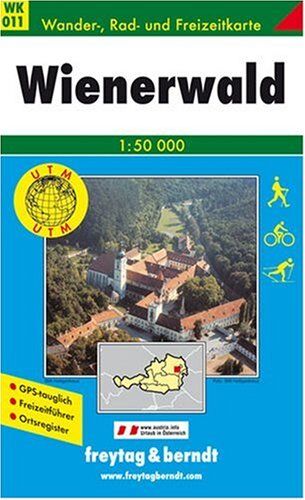 Freytag-Berndt und Artaria KG - Freytag Berndt Wanderkarten : Wienerwald. 1:50 000.: Wander-, Rad- und Freizeitkarte / GPS-tauglich / Freizeitführer / Ortsregister - Preis vom 17.10.2026 19:25:27 h