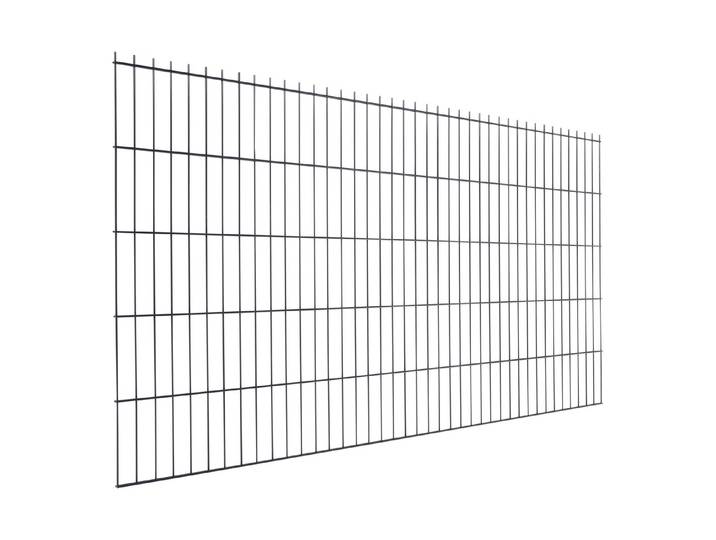 Doppelstabmatte anthrazit 200x123 cm