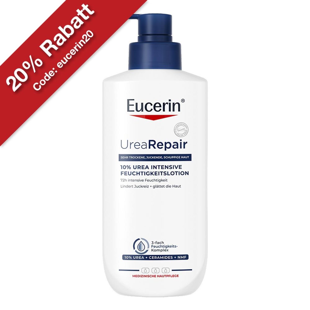Beiersdorf AG Eucerin Eucerin® Urea Repair 10% Urea Intensive Feuchtigkeitslotion 11678159