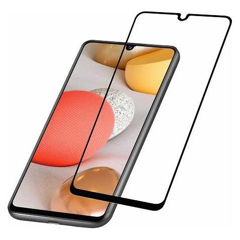 Cellularline Antishock Temp Glass für Galaxy A22 445g, blk (Samsung Galaxy A22) (TEMPGCABGALA22K)