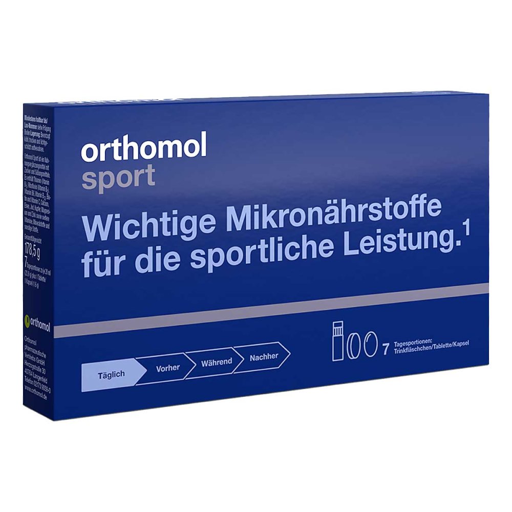 Orthomol pharmazeutische Orthomol Sport Trinkfläschchen/Tablette/Kapseln 06132748
