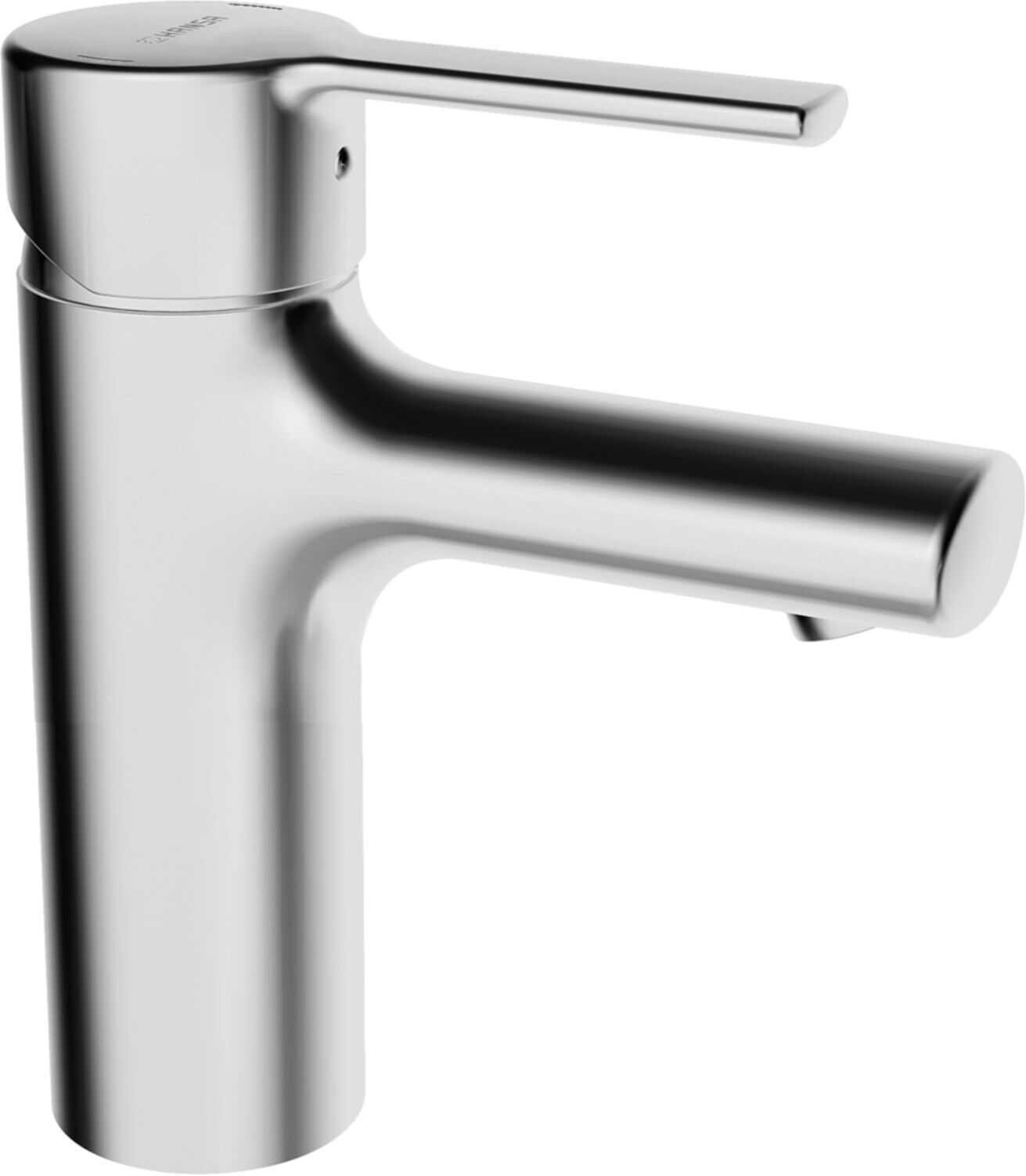 Waschtisch-Einhebelmischer HANSARONDA o. Abl-Garnitur, Ausladung 100mm, chrom (03082273)
