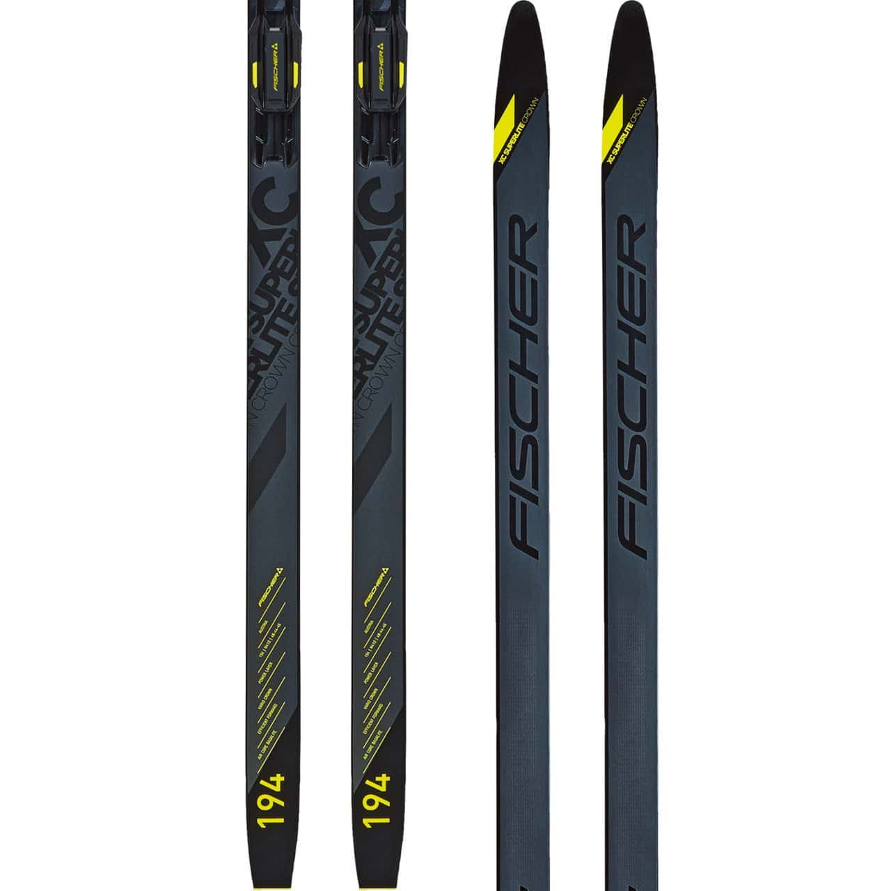 Fischer Superlite Crown EF SET - 204 cm = 85 - >90 kg