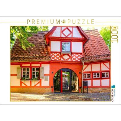 CALVENDO Puzzle Barfüßer Kloster | 1000 Teile Lege-Größe 64x48cm Foto-Puzzle für glückliche Stunden