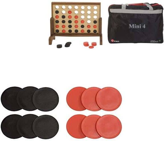 Uber Games Lot de 12 Palets 4.5cm pour Puissance 4 50cm