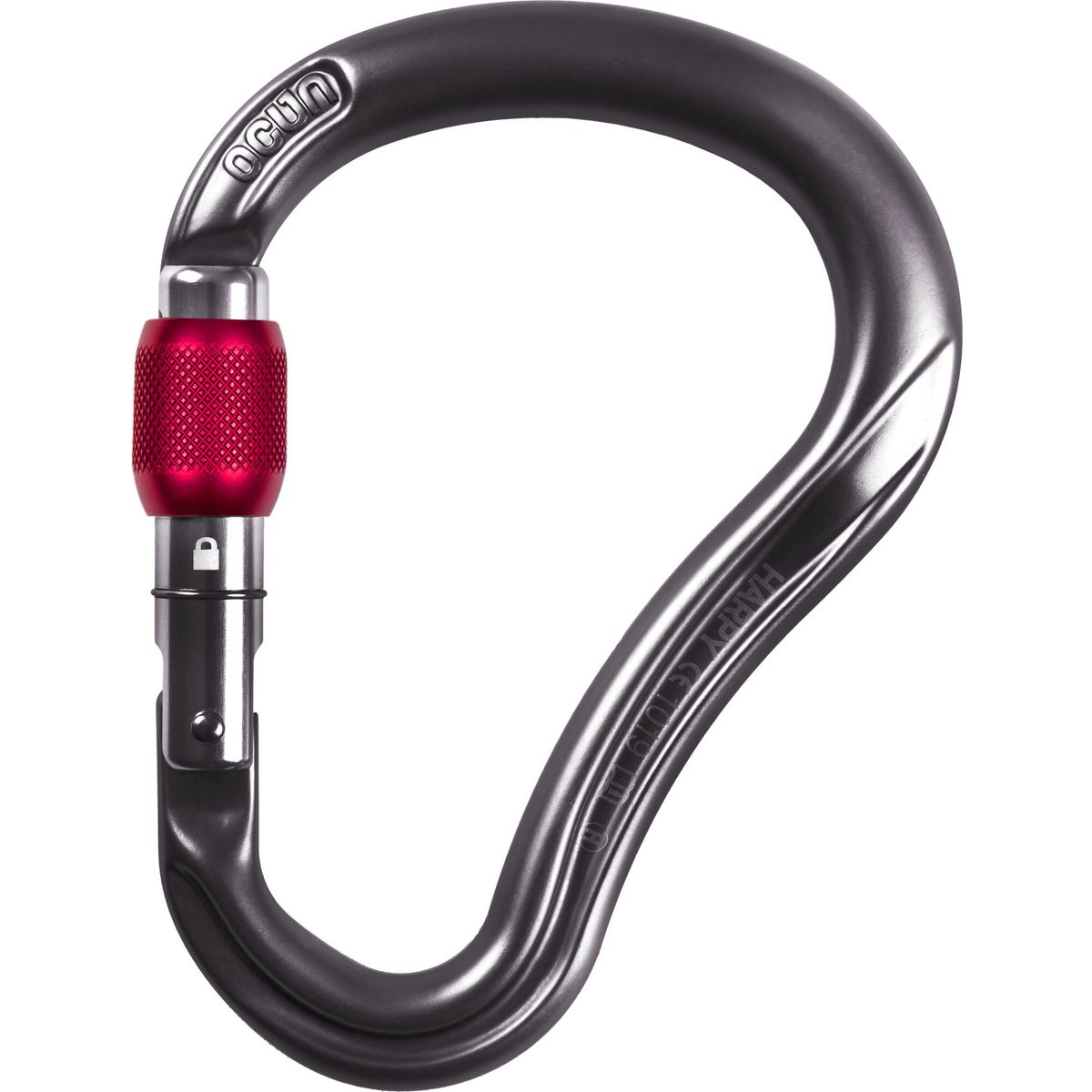 Ocun Harpy HMS Screw anthracite / red 03976