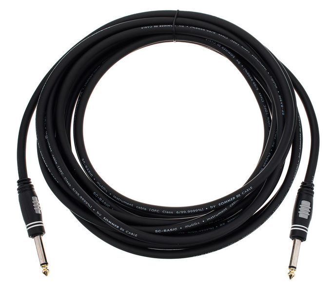 Sommer Cable Basic HBA-6M 6,0m Black