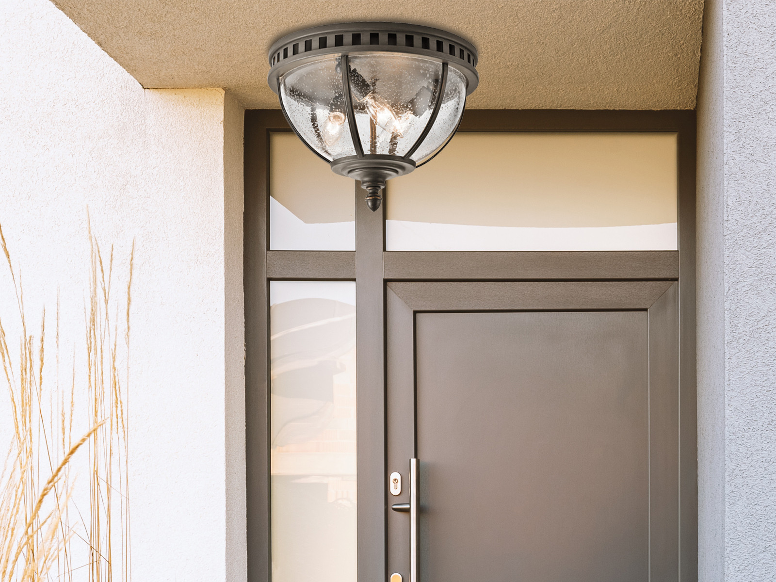 Kichler Buitenwandlamp Accent LED met plafondmontage voor woonkamer, eetkamer en terras