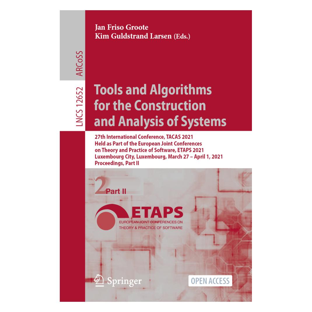 Springer Tools and Algorithms for the Construction and Analysis of Systems (Englisch, Softcover, Friso Groote, Jan Friso Groote, Jan Larsen, Kim Guldstrand Larsen) (56181546)