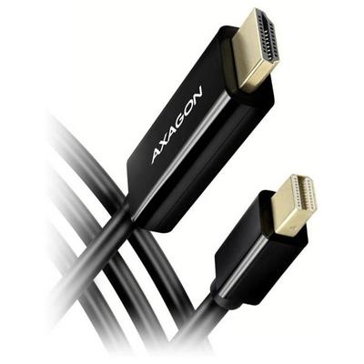 AXAGON RVDM-HI14C2 Mini-DisplayPort / HDMI Adapter [1x Mini-DisplayPort Stecker - 1x HDMI-Stecker] 180 cm