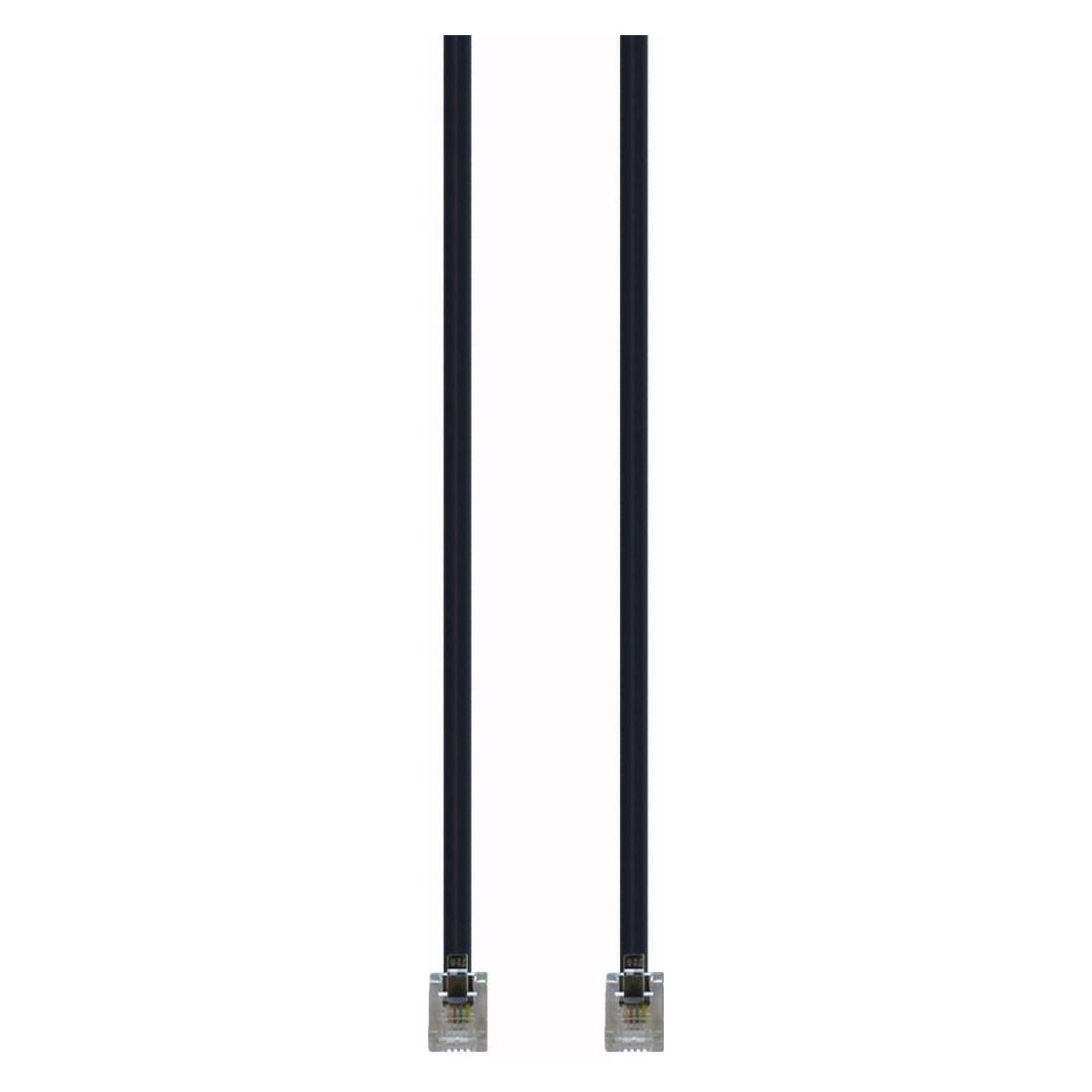 E+P T 100/3 3m Schwarz Telefonkabel (T 100/3)