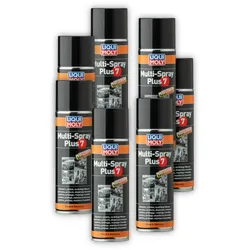7x Schmiermittel LIQUI MOLY 3304 Multi-Spray Plus 7 Fett Spray 300 ml