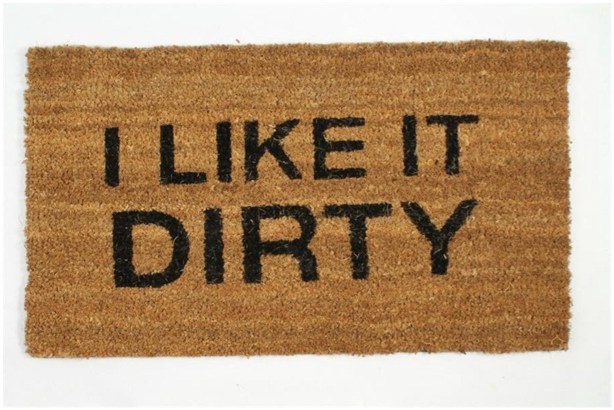 Deurmat I Like It Dirty - Kokosmat