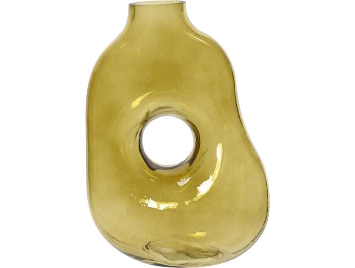 Vase Anouk - Farbe: gelb - Material: Glas - 131
