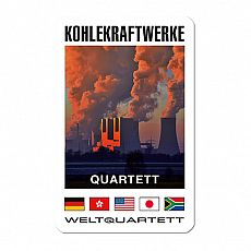 Weltquartett Kohlekraftwerke Quartett DE 251031