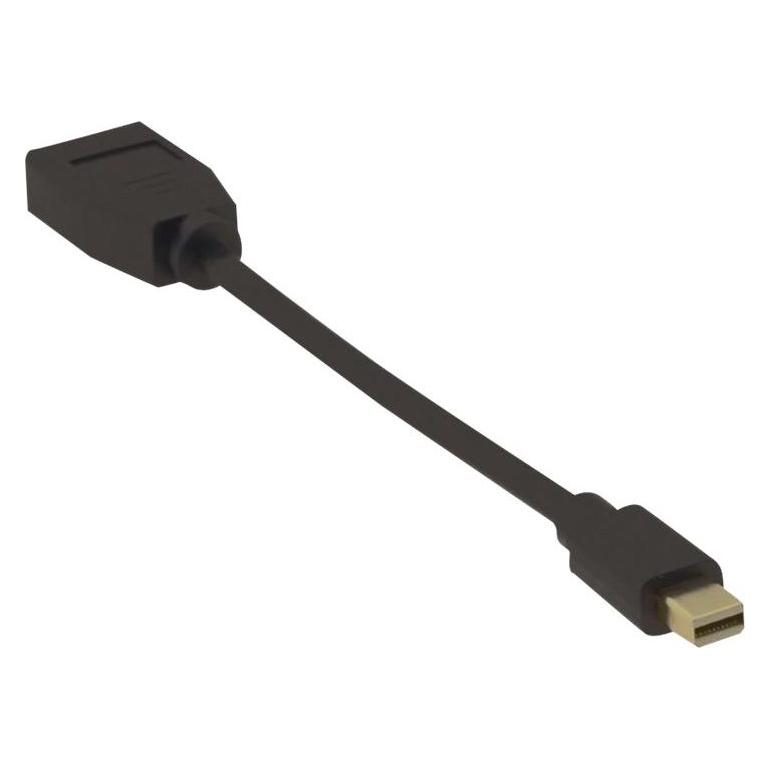 MicroConnect MDPDP-4K DisplayPort-Kabel 0,15 m Mini DisplayPort Schwarz (0.15 m) (MDPDP-4K)