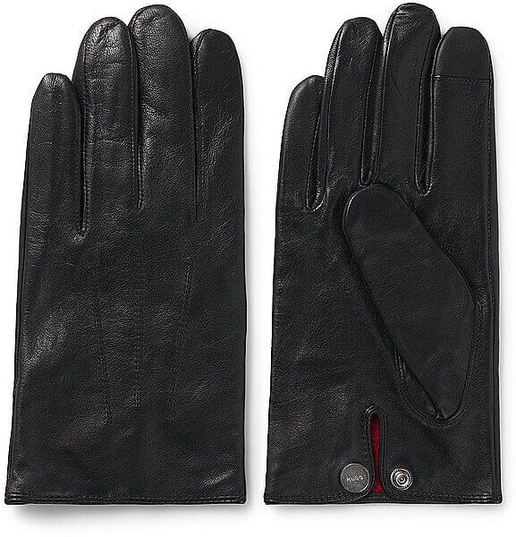 HUGO Lederhandschuhe JAAN schwarz   8,5 8,5