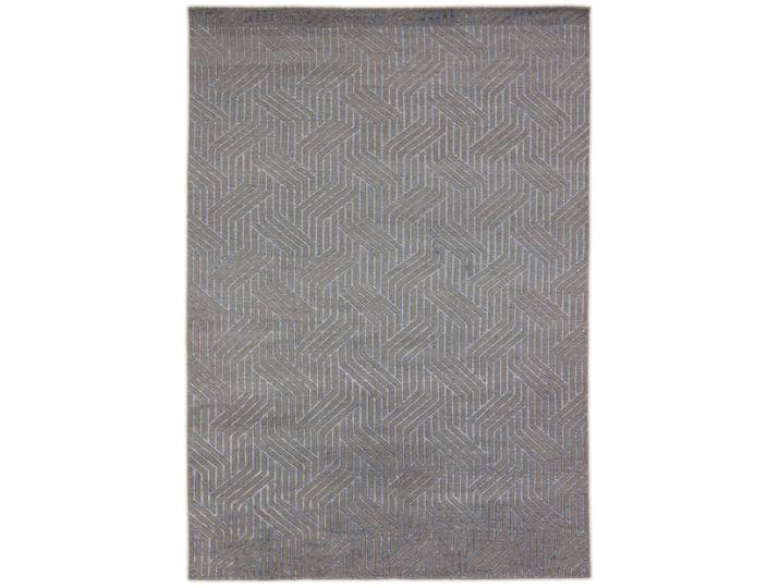 Sindhi Teppich 239x169 Handgeknüpft Modern Orientteppich Designteppich