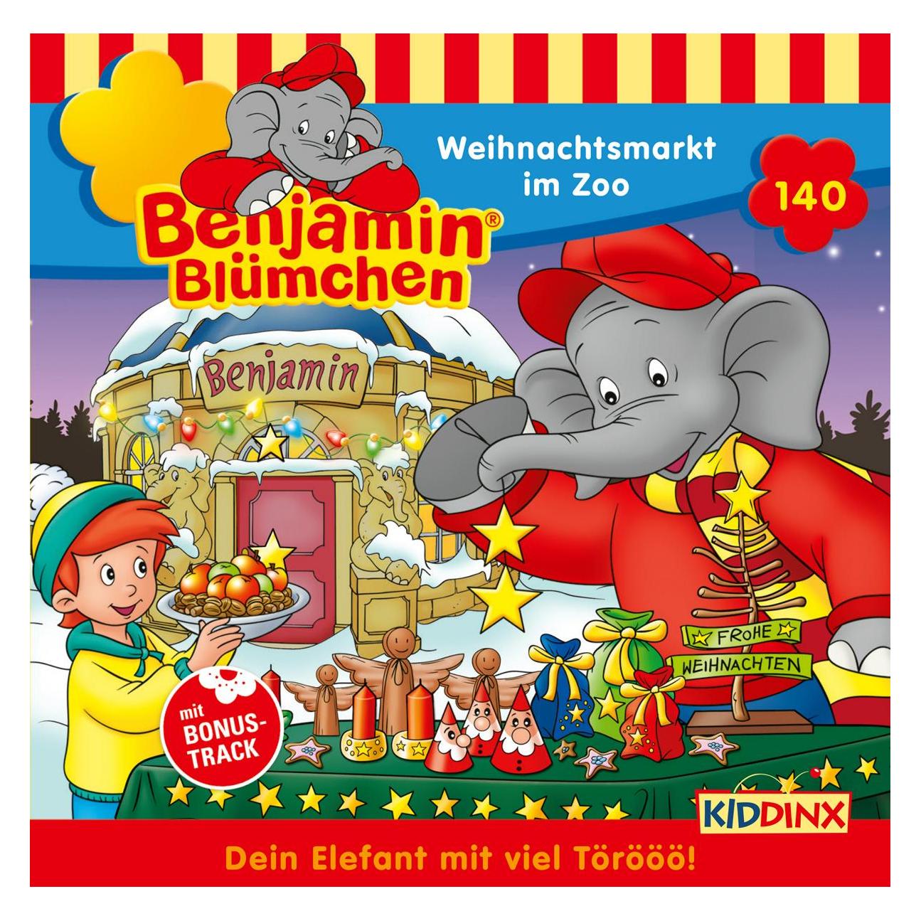 Kiddinx Folge 140: Weihnachtsmarkt Im Zoo (Benjamin Blümchen) (425540)