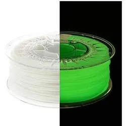 Spectrum PETG Glow in the Dark Green 0.5kg 1.75mm (PETG, 500 g, 1.75 mm), Filament, Grün, Gelb