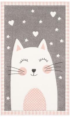 SAFAVIEH Carousel Kids Yuha Cat Rug