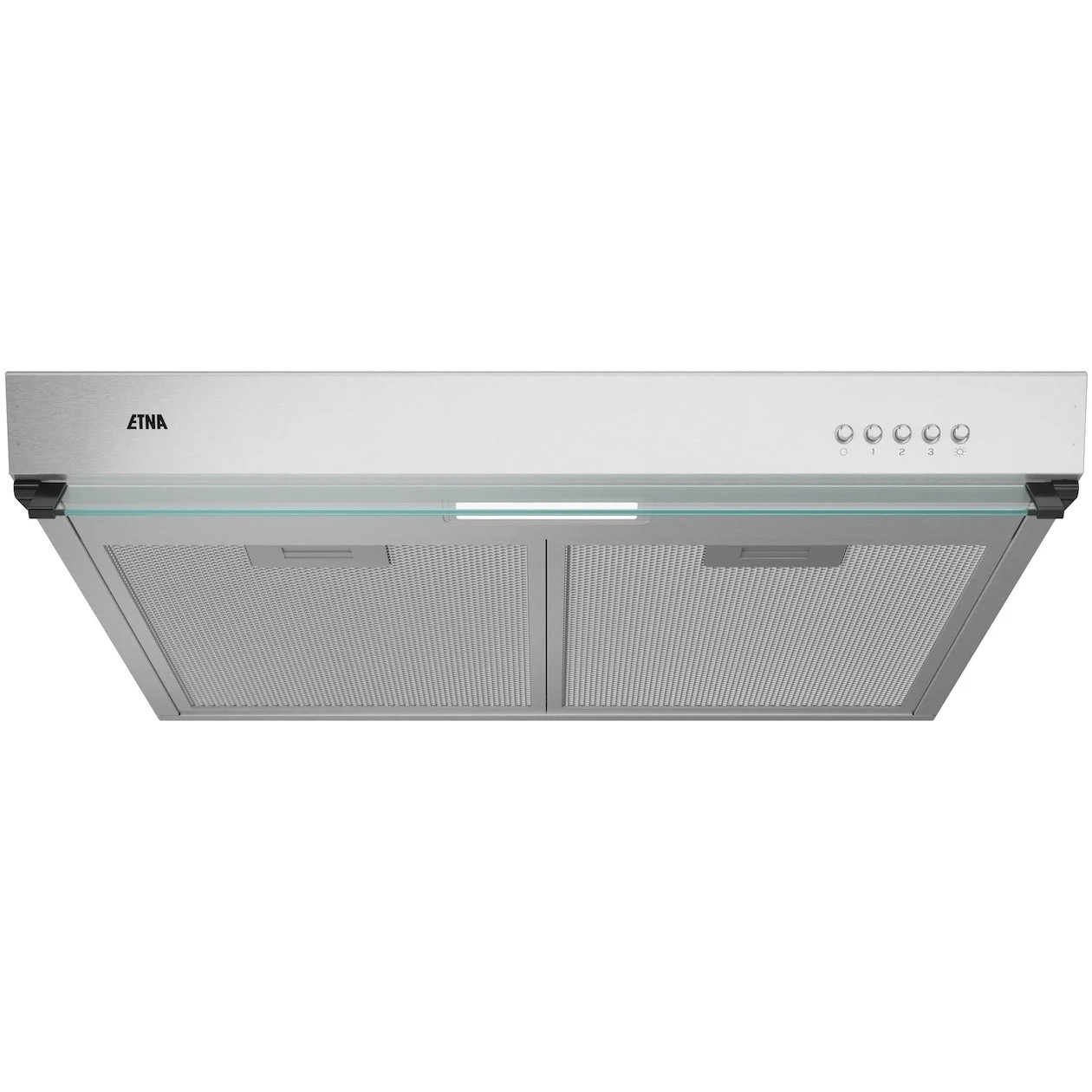 Etna AO860 Afzuigkap onderbouw Grijs/Zilver met LED-display
