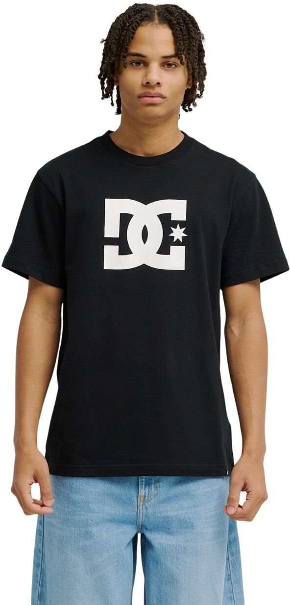 T-Shirt DC SHOES "DC Star", Herren, Gr. L, schwarz, 75% Baumwolle, 25% Baumwolle, Shirts T-Shirt