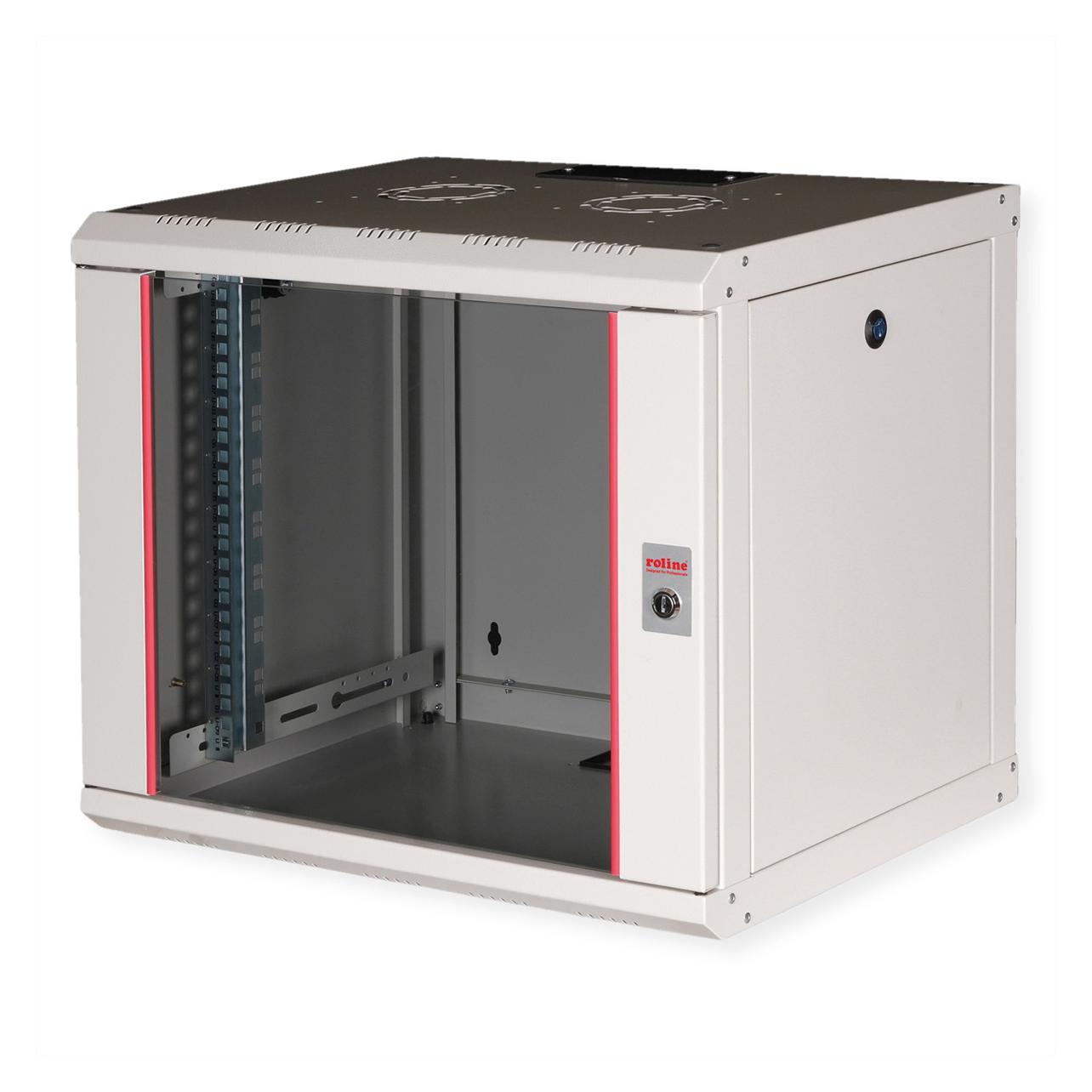 Roline 19-Zoll Wandgehäuse Pro 9 HE (9 HE, 19 Zoll Rack) (26.21.0002)