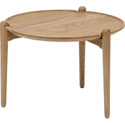 Aria Couchtisch rund 37 cm, Eiche