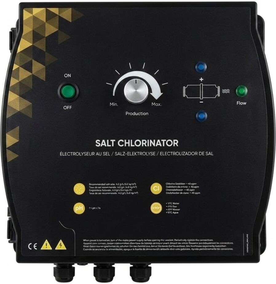 Électrolyseur au sel Aqualux Dinotec Access traitement au sel automatique