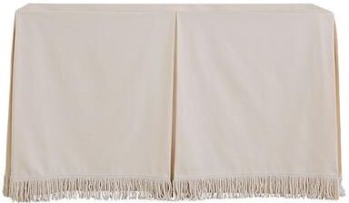 Essential Console Tablecloth Fringed - Ballard Designs