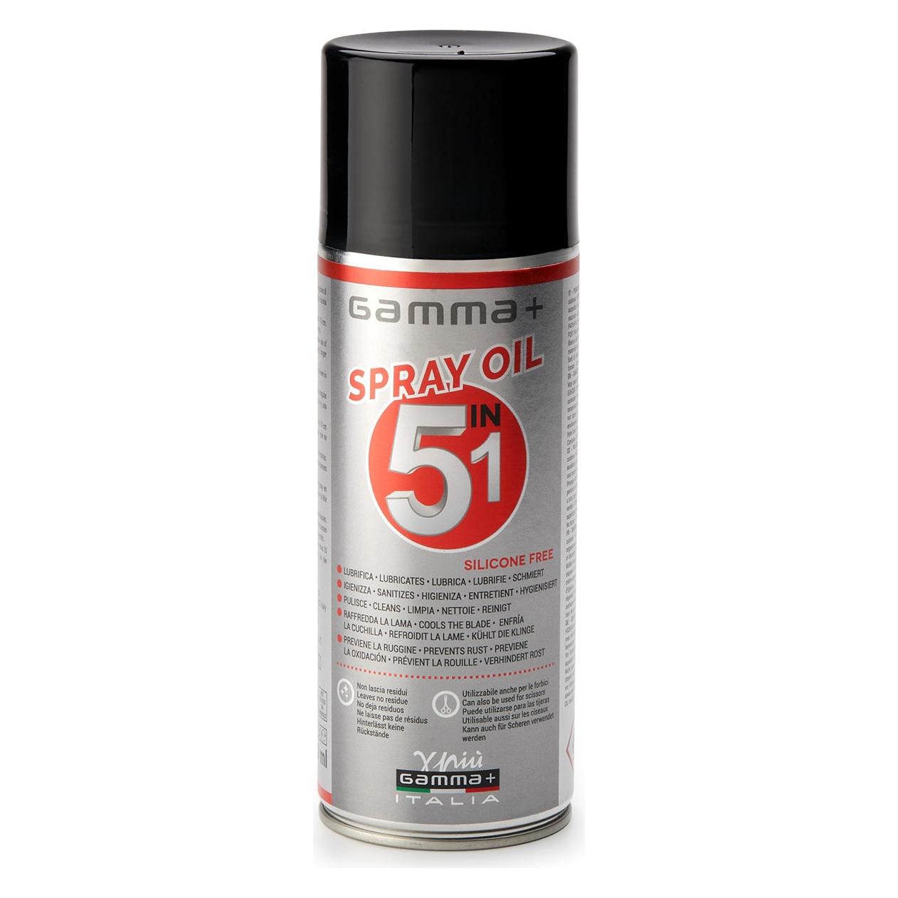 Gamma + Gamma+ 5-in-1-Schmieröl für Haarschneidemaschinen und (400 ml) (39822973)