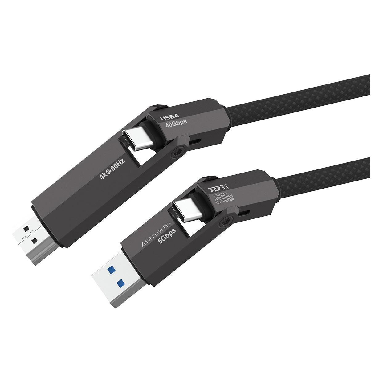 4smarts USB4 HDMI Kabel ComboCord (1.50 m) (549240)