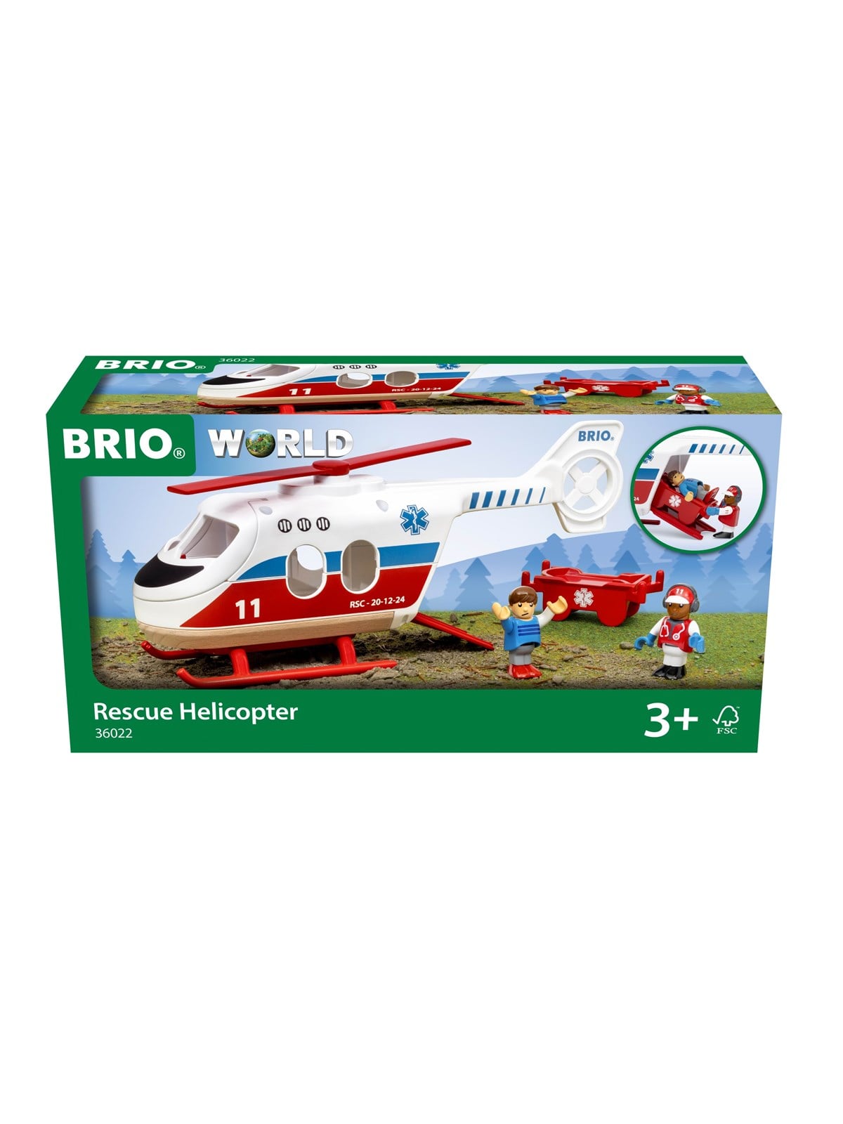 Brio BRIO Rettungshubschrauber