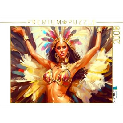CALVENDO Puzzle Stolze Tänzerin in Brasilien | 2000 Teile Lege-Größe 90x67cm Foto-Puzzle für glückliche Stunden, Sonstige von , Calvendo Puzzle