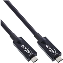 InLine USB 3.2 Gen.2 AOC Kabel (5 m, USB 3.2 Gen 2, 60 W), USB Kabel