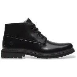 Timberland für Herren. TB0A5SRXW021 Chukka Stormbucks Lederstiefeletten schwarz (39.5), Wohnung, Schnürsenkel, Lässig