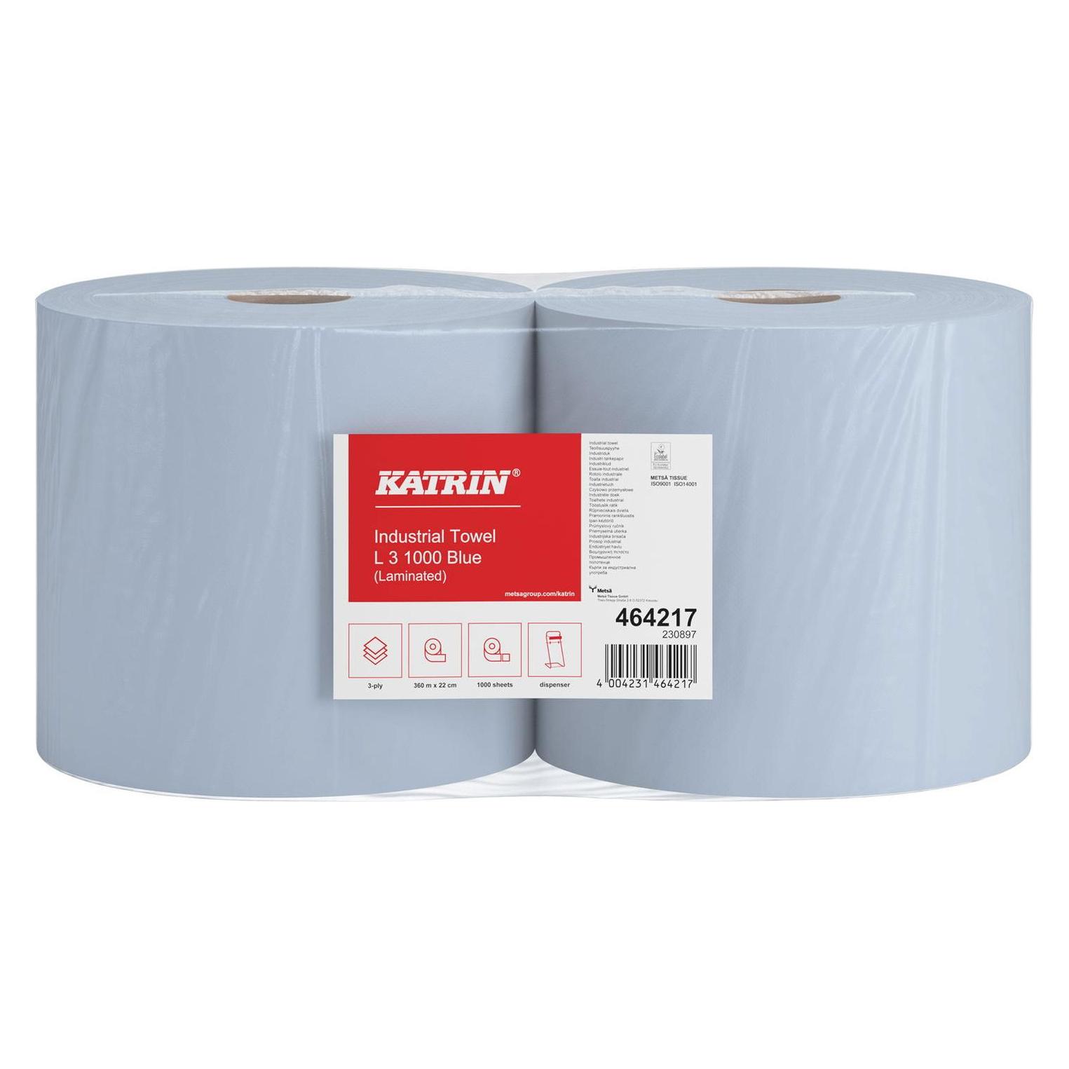 Katrin Putzpapier 22x38cm 3-lagig 1000 Blatt (4004231464217)