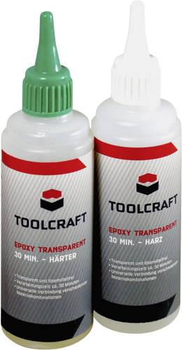 TOOLCRAFT Epoxy transparent 30 1St.