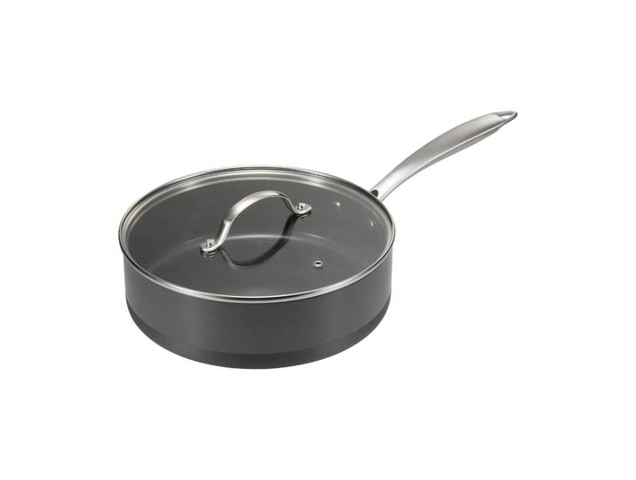 Dorre Sauteuse Coria avec couvercle et revêtement céramique Ø28 cm