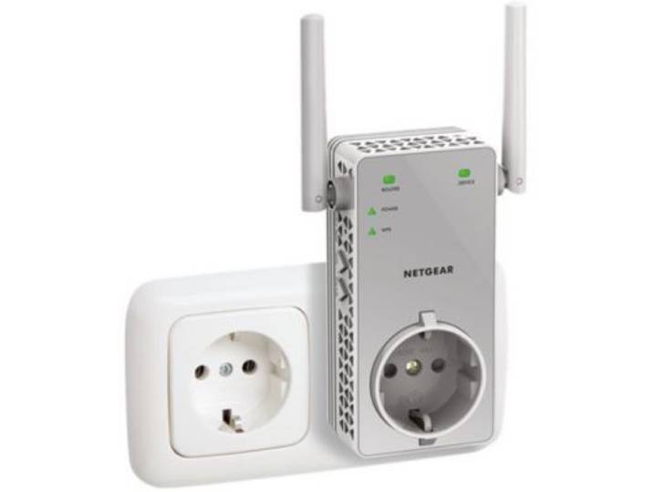 Netgear - Répéteur Wifi Ex3800 Wifi Ac750 Dual Band Avec Prise
