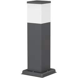 ledscom.de Wegelicht / Pollerleuchte POLLY für außen, IP44, 35 cm, anthrazit, 1x G9 max. 10W