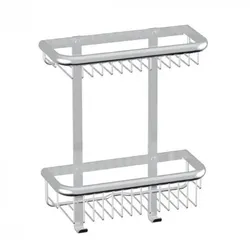 HSK Duschkorb Premium Wandmodell, 2-teilig, 100062 100062